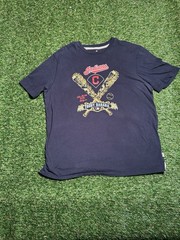 Tommy Bahama Cleveland Indians MLB Navy Graphic T-Shirt Men’s m