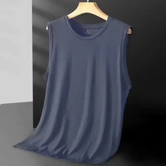 Men’s Ice Silk Mesh Vest Lightweight Sports Summer Wear Sleeveless T-shirt Tank