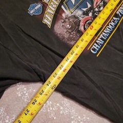 Harley Davidson Shirt Mens 2x Black Steel City Chattanooga tenn.