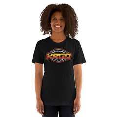 KROQ LOGO T-SHIRT FUNNY AMERICAN Tee S M L XL 2XL 3XL 4XL 5XL