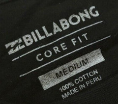 Billabong Mens Shirt Small Medium Black Short Sleeve Slim Fit Rainbow Wave