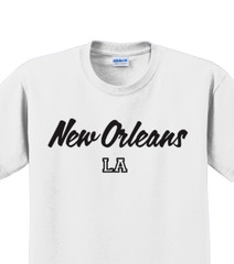 New Orleans, Louisiana State T-Shirt Short Sleeve Graphic Tee Unisex apparel