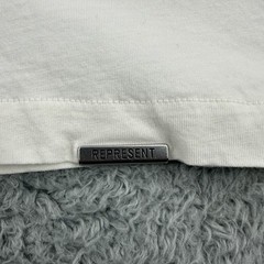 Represent Shirt Mens Extra Large White Boxy Tee Streetwear Short Sleeve
