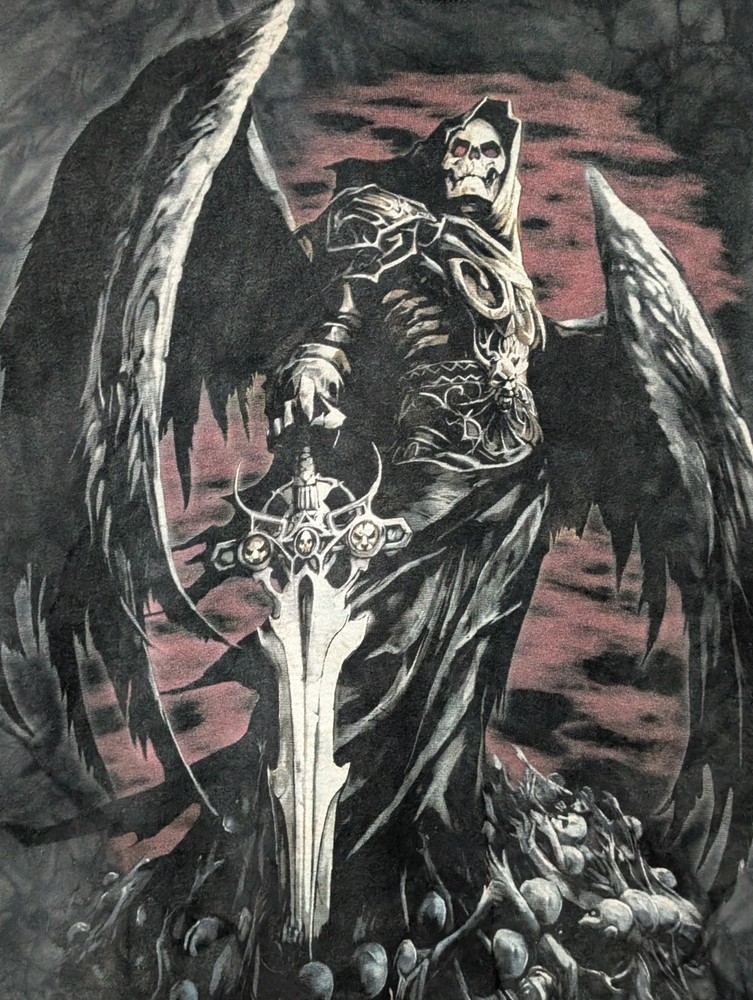 The Mountain Mens T-shirt Vintage 2005 Tie-Dye “Death Wish” Grim Reaper XL #6941