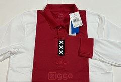 Adidas Ajax Amsterdam Anniversary Jersey White Red JF6340 Slim Fit Multi Size