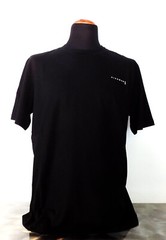 RICHMOND X Men’s Basic Short Sleeve T-Shirt UMA24144TS 1F Black Color