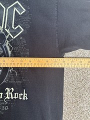 AC/DC Rock n Roll T-Shirt Black Size Large For Those About To Rock Mezzanine