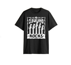 Rock And Roll Hall Of Fame, Graphic Short Sleeve Tee, Cleveland Rocks Shirt New