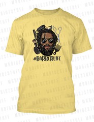 Back to Scholl T Barber Life Art Tee Shirt Graphic Pro Club / Shaka Sneaker