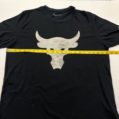Under Armour Project Rock Shirt Mens XL Brahma Bull Graphic Tee 1326848 Cotton