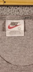 Vintage Nike Muscle Shirt USA Gray Grey Sleveless Tee Black Swoosh Logo Size L