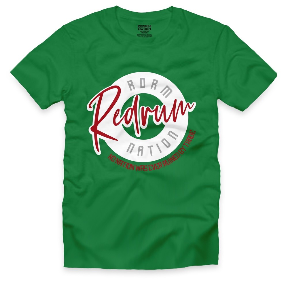 Lucky Green 3 RDRM Redrum Nation v2 Tshirt
