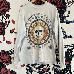 2020 Online Ceramics Grateful Dead Dancing Ring Graphic Tie Dye Long Sleeve M