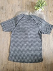 Patagonia Ridge Flow Shirt Men’s Small Gray Running/Trail Breathable Quick Dry