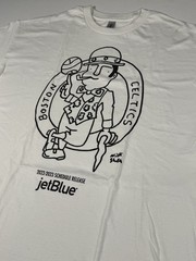 Boston Celtics Nick Shea Art T Shirt Mens XL White 2022 NBA Schedule