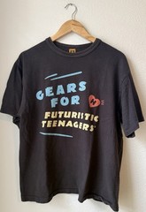 Human Made Men’s Graphic T-Shirt, ‘Gears For Teenagers,’ Japanese Made, Size XL