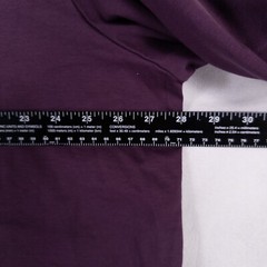 Murano T Shirt Men 4XT Dark Purple Liquid Cotton Long Sleeve Casual Soft Comfort