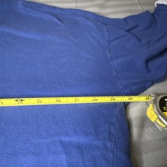 Vintage Robert Bruce Active Sport Tee Mens Blue White Double Cuff Xxl Pocket T