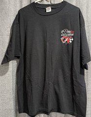 Delta Pro Weight Adult 2XL Black T-Shirt #8/#24 NASCAR Jr./Sr. Earnhardt Rivals