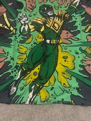 Mighty Morphin Power Rangers Green Ranger Rita Repulsa Modern AOP Size Large