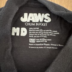 Jaws Chum Bucket You’re Gonna Need A Bigger Boat Shirt Black Men’s Medium
