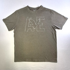 American Eagle Super Soft Standard Fit Graphic Logo T-Shirt Size M Medium