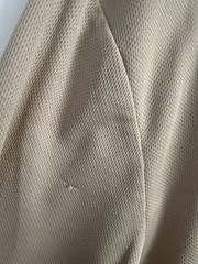 Gymshark Shirt Men Large Green Pullover T Tee Graphic Spell Out Logo Tan Brown