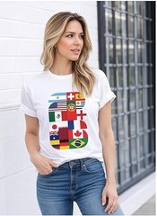 World Cup 2026 Soccer Shirt, Unisex Fan Apparel for Match Days & Travel