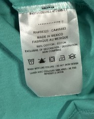 Air Jordan Jumpman Flight Short Sleeve Teal T-shirt AO0664-392 Men’s Size XXL