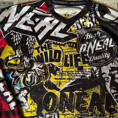 Y2K Motocross Jersey O’Neal Graphic Racing Top Size L