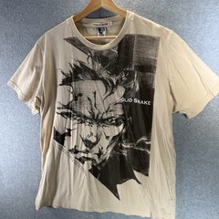 Uniqlo Metal Gear Solid 25th Anniversary Big Solid Snake Graphic Tee Shirt XL