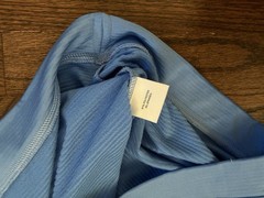 NWT Peter Millar Blue Beaumont Performance Crew LS Pullover Mens Sz XL $145