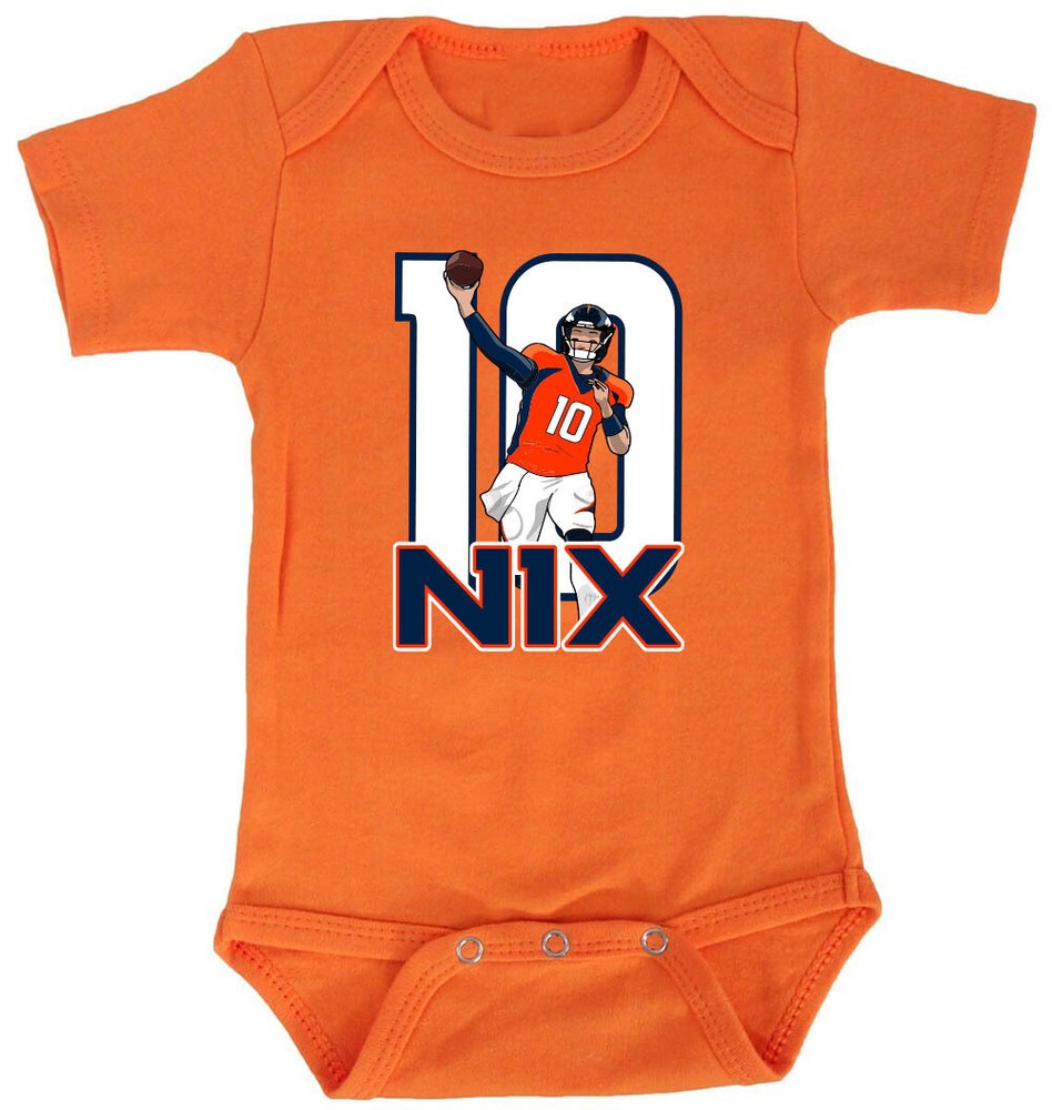 Bo Nix 10 TD Jersey Creeper Romper One Piece BABY