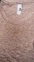 Mercedes Next Level CVC Crew Brown Logo T-Shirt