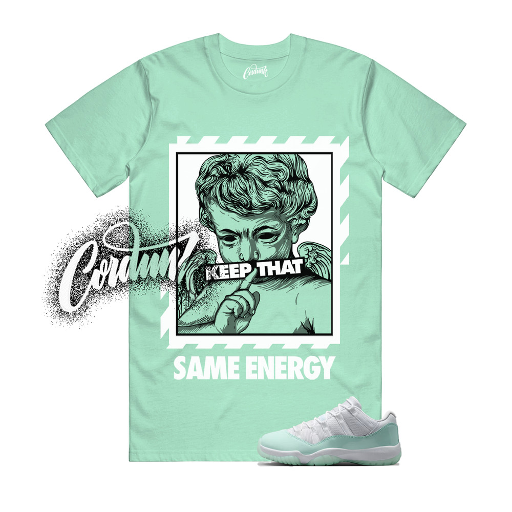 11 Igloo White Mint Green T Shirt Match ENERGY