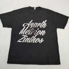Agarth Melrion Zinthos Graphic T-Shirt Men’s Black Size Large Classic Casual