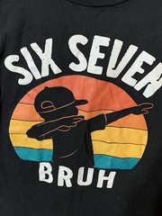 Mens Port And Company Shirt “Six Seven Bruh” Catchphrase Size Small