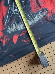 Y2K Vtg SHOGUN Mauricio Rua MMA T-Shirt All Over Print Samurai UFC DFC Bad Boy