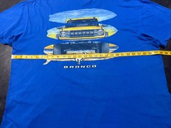 Jedco Blue T-Shirt w/ 2021-2025 Ford Bronco Beach Surf Boards w/ Script 3XL