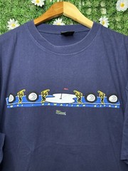 Vintage Y2K Golf Hawaiian Style Maui Logo T-Shirt XL Navy Blue Sports Outdoor