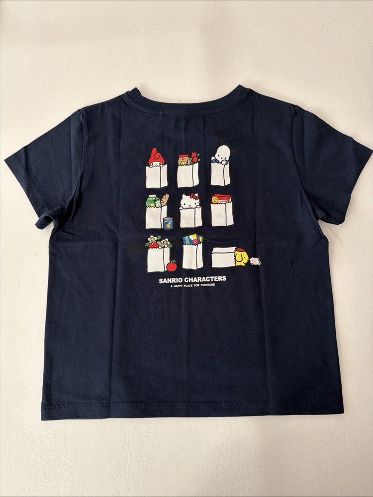 Sanrio Characters Supermarket UNIQLO UT T-Shirts Japan NAVY XS