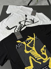 Arc’teryx Phase SL Men’s T-Shirt Size XS, S, M, L, XL Black & White Gorpcore Tee