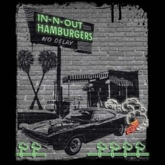 Las Vegas IN-N-OUT Burger T-Shirt Black or White 2023 QUALITY-N-SPEED Mult Sizes