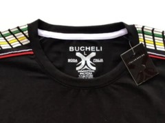 Men’s Bucheli T Shirt,Italian Style,Cotton,Slim Fit,Stretch M L XL….A11.A
