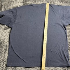 Buck Mason Dark Navy Tough-Knit 90 S Boxy Tee size Large NWT