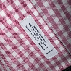 MENS BROOKS BROTHERS PINK WHITE CHECK Men Sz 15.5 4/5 Slim Fit Cotton Button Up