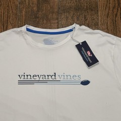 NWT Vineyard Vines Mens Longsleeve Performance Wicking White Harbor Shirt XL