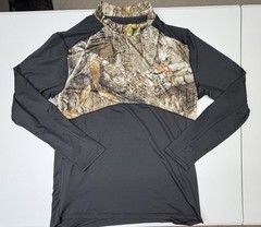 Habit Realtree Camouflage Scent Factor Shirt Hunting Long Sleeve Mens Sz Large