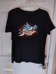 Just Roxie Band Tee Shirt Size Large Harmony Acoustics Americana Group From GA