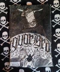 Liquor Brand Live Fast Men’s T-shirt Size 3XL Skull Spider Gothic Punk